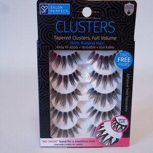 Salon Perfect 615 Clusters, tapered clusters Full Volume Lashes